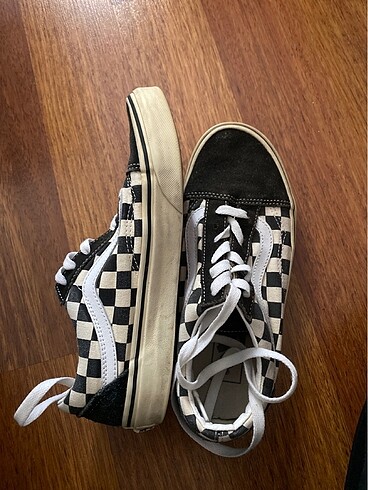 Vans damalı ayakkabı