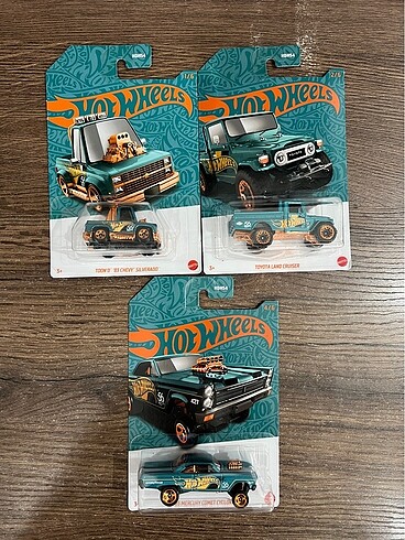 56.yıl set hotwheels uzun kart