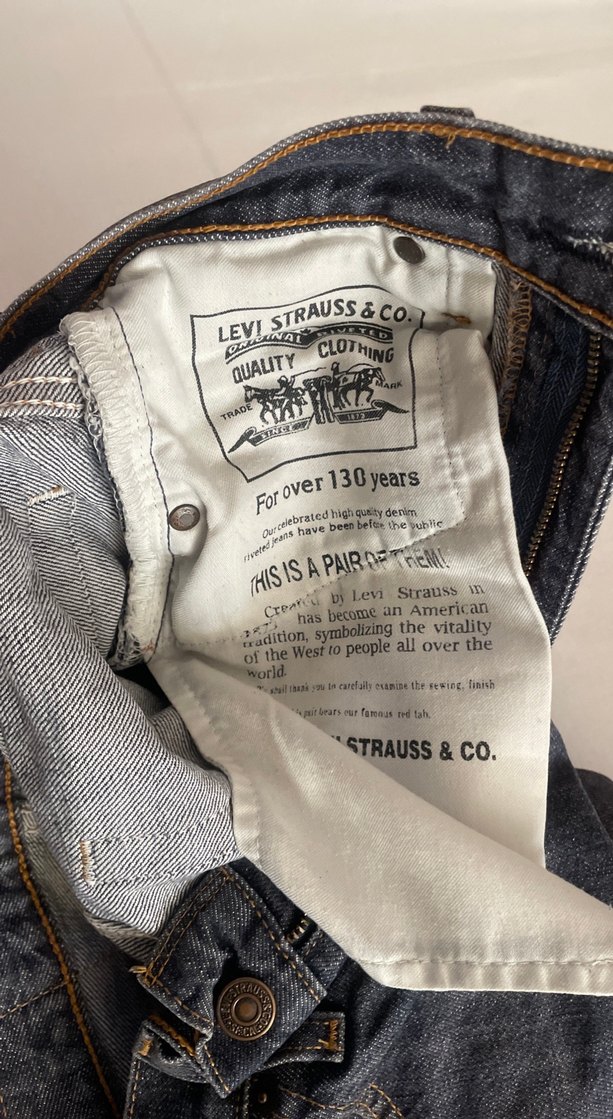 Orijinal Lewis Gri Tonu Bol Kesim Kadın Kot Pantolon - Görsel 4