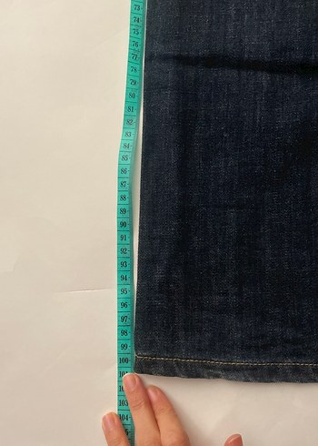 Dolce & Gabbana Kadın Lacivert Denim Günlük Jean - Görsel 3