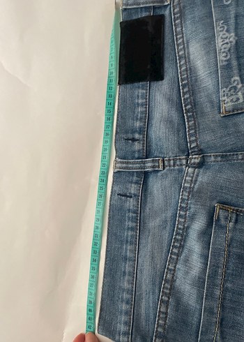 Açık Mavi Erkek Rahat Kesim Kot Pantolon - Görsel 5