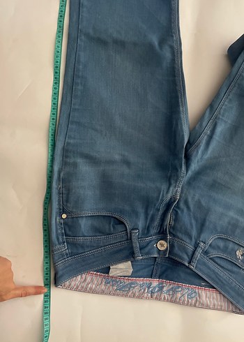 US  Kadın Mavi Denim Pantolon - Görsel 6