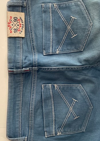 US  Kadın Mavi Denim Pantolon - Görsel 3