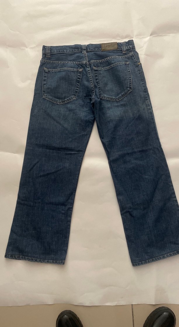 Dolce & Gabbana Kadın Lacivert Denim Jean Pantolon - Görsel 2