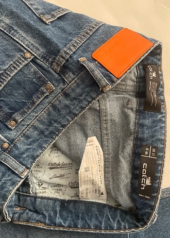 Kadın Koyu Lacivert Bol Kesim Kadın Kot Pantolon - Görsel 5