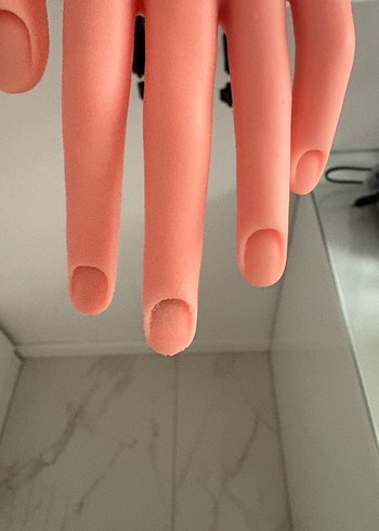 Plastik protez tırnak eğitim eli - Görsel 5