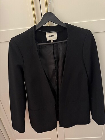 Koton Koton Siyah Blazer Ceket
