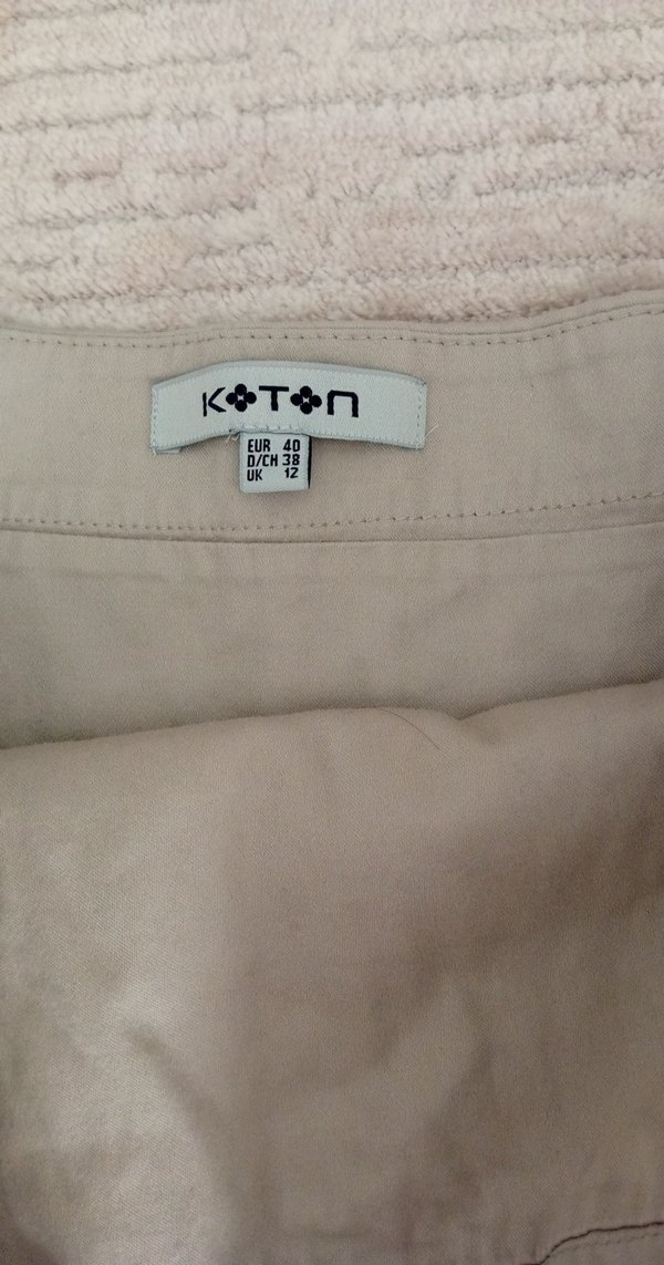 Kolsuz Straplez Pamuk Midi Elbise - Görsel 3