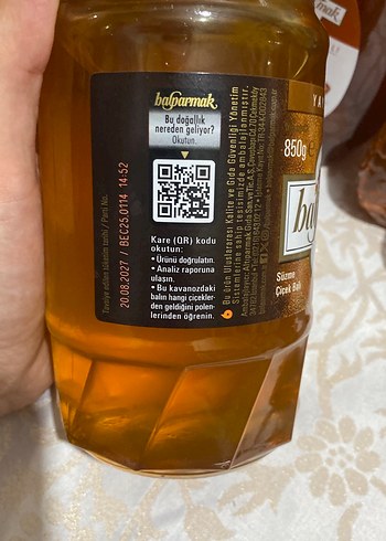 Diğer Balparmak Yayla ve Ova Doğal Bal 850g