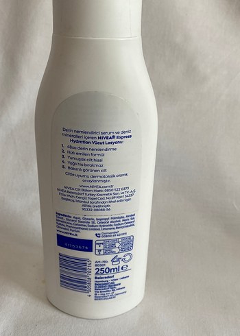 Nivea Nivea Express Hydration Vücut Losyonu