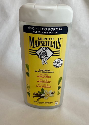 Le Petit Marseillais Vanilya Sütü Duş Jeli 650ml