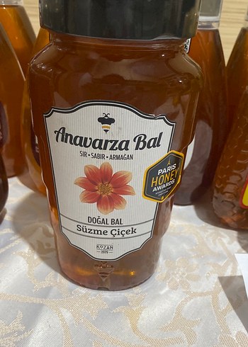 Anavarza Bal Doğal Süzme Çiçek Balı 500g