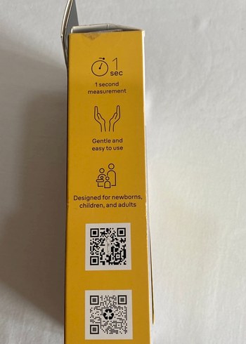 Braun Braun termometre ateş ölçer