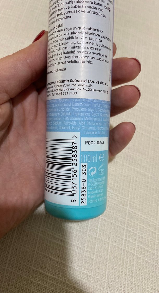 John Frieda Frizz Ease Hafif Düzleştirici Krem - Görsel 3