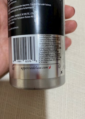 Uppercut Deluxe Tuz Spreyi 150 ml - Görsel 3