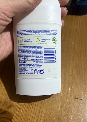 Nivea Black & White Kadın Deodorant 50 ml - Görsel 2