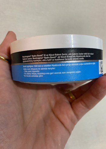 Neutrogena Hydro Boost Jel Vücut Kremi - Görsel 4