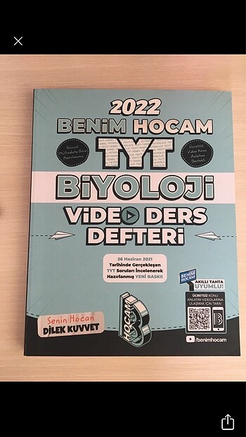 Benim hocam tyt biyoloji ders defteri