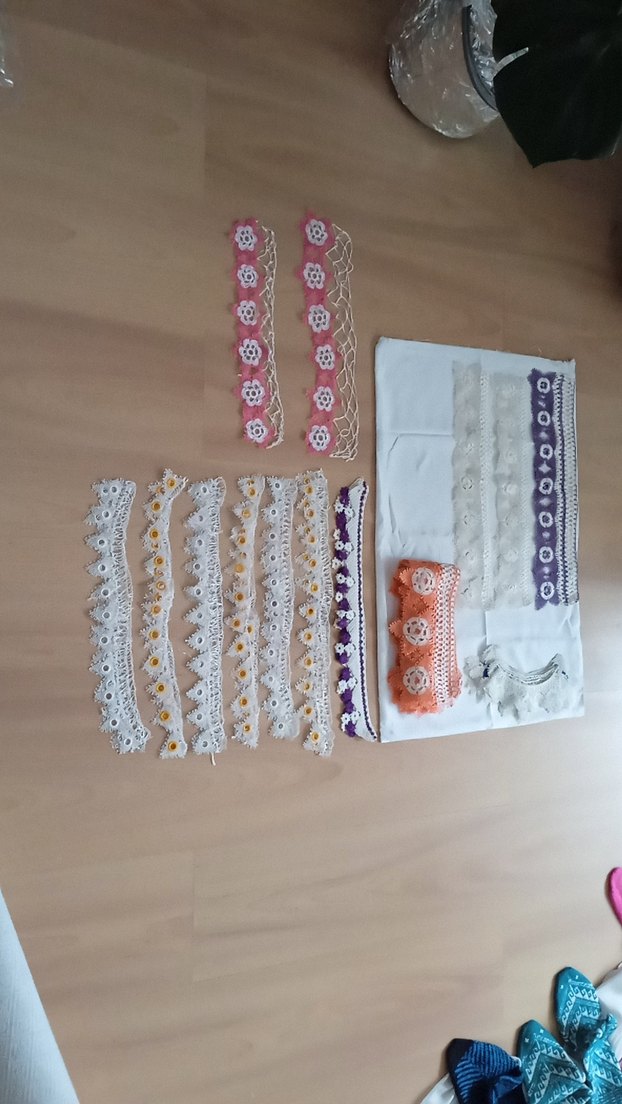 el örgüsü naylon iplikden çoraplar renkli - Görsel 2