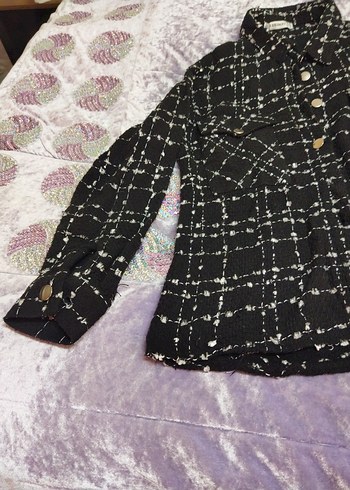 Kadın Siyah Uzun Kollu Düğmeli Gömlek - Görsel 2