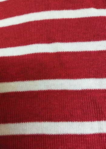 Kırmızı Askısız Midi Tank Top - Görsel 4