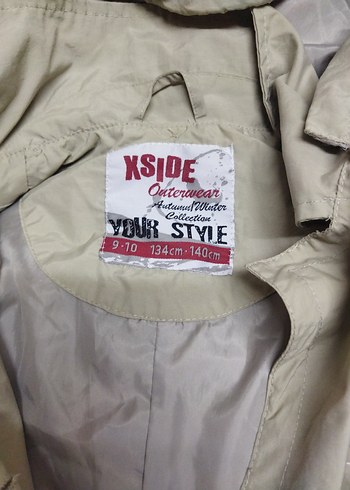 Düğmeli Bej Hamile Trençkot - Görsel 4