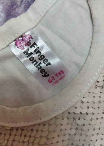 Kız Çocuk Beyaz Dantel Tül Abiye Elbise - Görsel 4