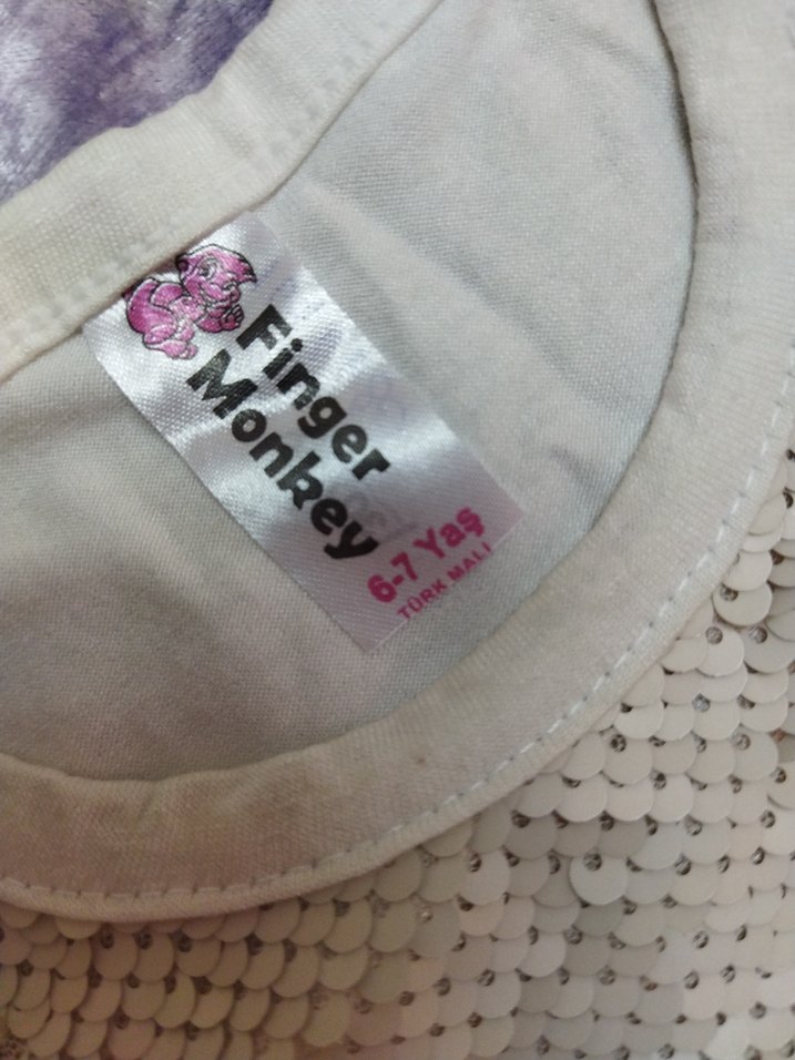 Kız Çocuk Beyaz Dantel Tül Abiye Elbise - Görsel 4