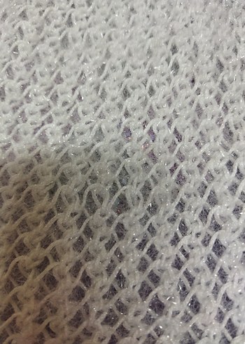 Dantel Detaylı Bohem Kadın Örgü Şal - Görsel 3