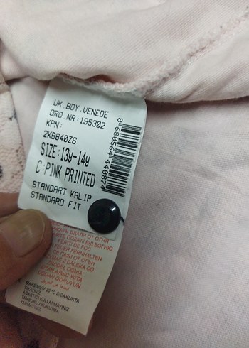 Kız Çocuk Uzun Kollu Dantel Detaylı Bluz - Görsel 3