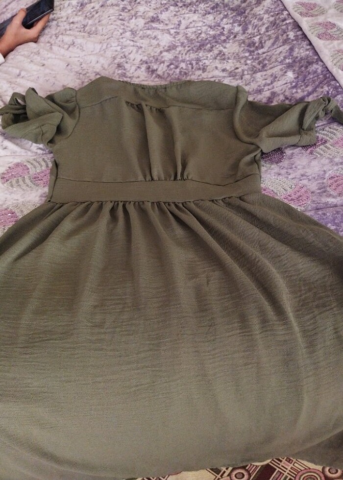 Midi boy elbise - Görsel 3