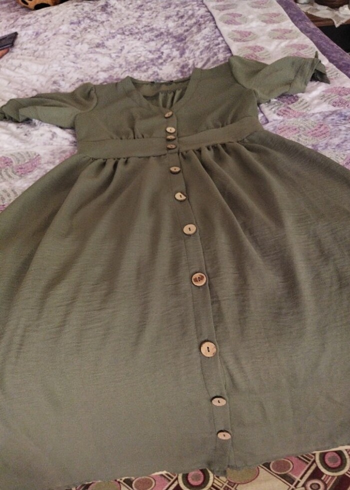 Midi boy elbise - Görsel 5