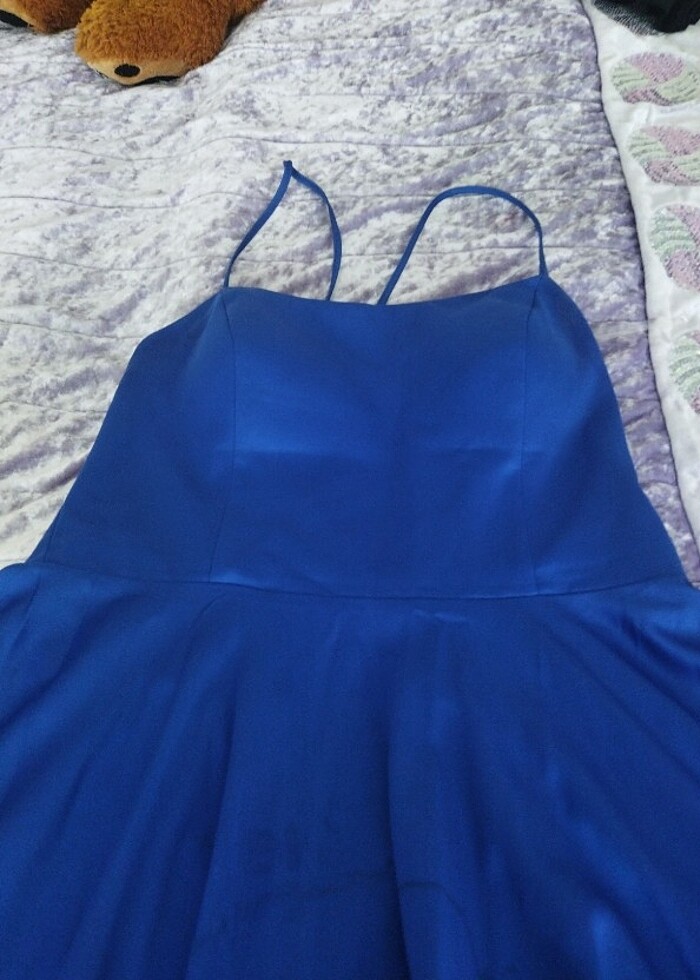 Abiye kısa elbise - Görsel 5