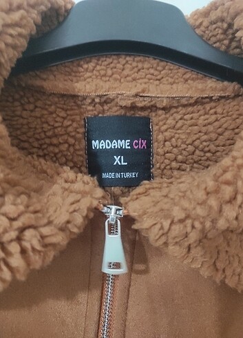 xl Beden kahverengi Renk Zara Kısa Mont 