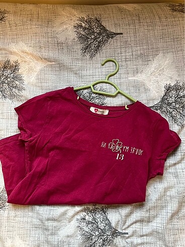 Koton Bordo Basic Tshirt