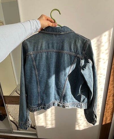 m Beden mavi Renk Vintage Kot Ceket