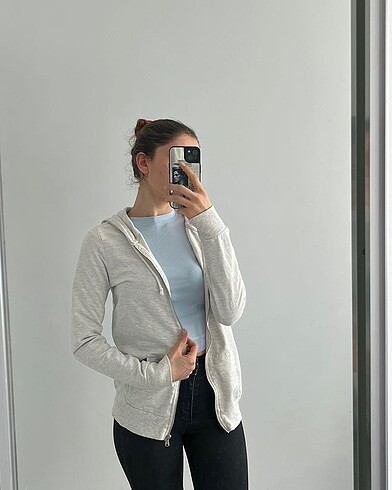 LCW Açık Gri Hırka