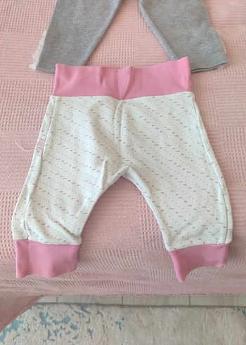 Uzun Kollu Pembe Bebek Kız Kıyafet Seti - Görsel 11