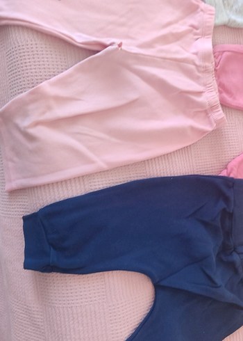 Uzun Kollu Pembe Bebek Kız Kıyafet Seti - Görsel 8