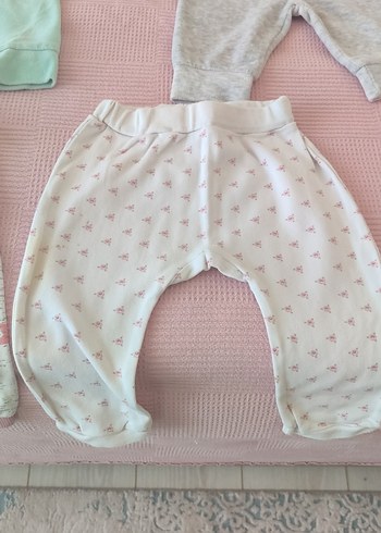 Uzun Kollu Pembe Bebek Kız Kıyafet Seti - Görsel 9