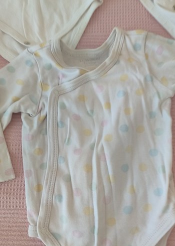 Bebek Kız Uzun Kollu Beyaz Body - Görsel 6