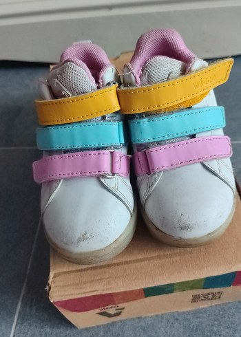 Vicco Kız Çocuk Pembe Cırt Cırtlı Spor Ayakkabı - Görsel 3