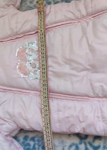 Kürklü Kapüşonlu Pembe Bebek Tulumu - Görsel 6