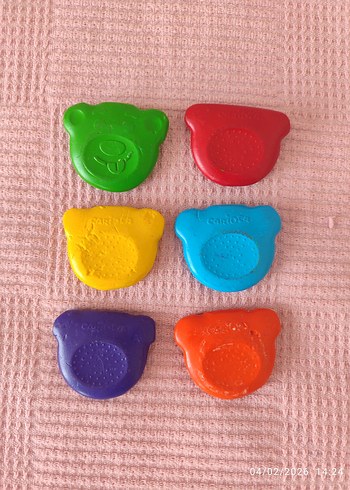 Renkli Ayı Şekilli carioca leke tutmaz boya - Görsel 3