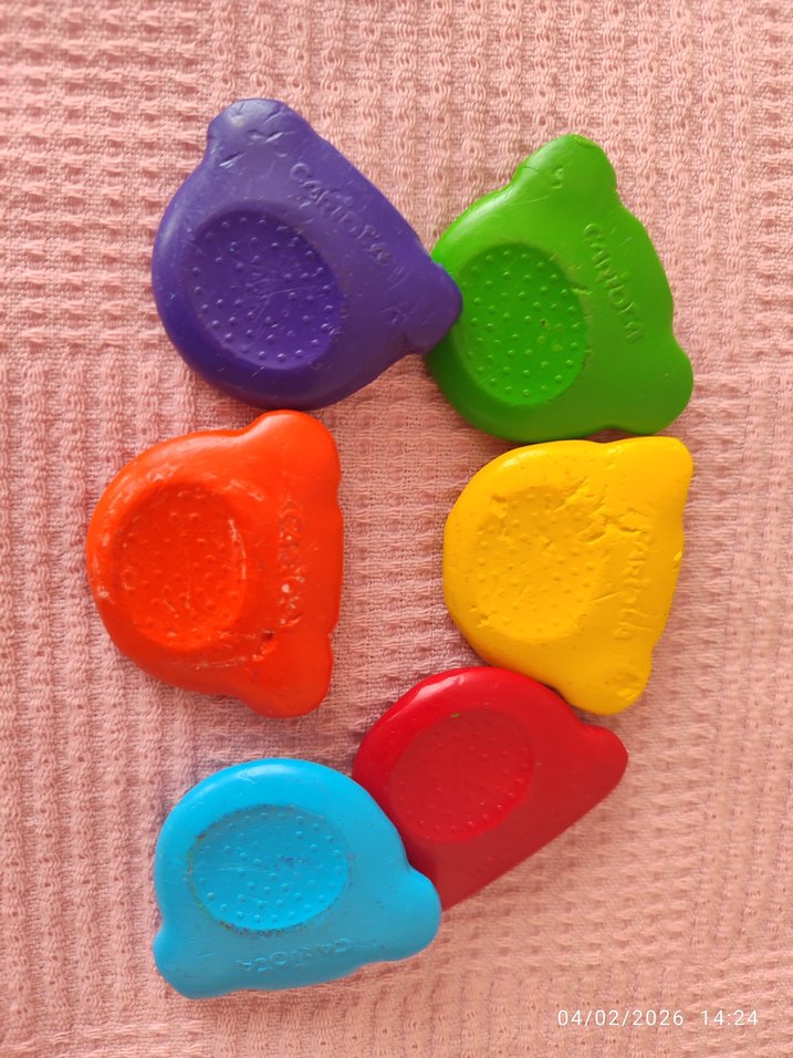 Renkli Ayı Şekilli carioca leke tutmaz boya - Görsel 2