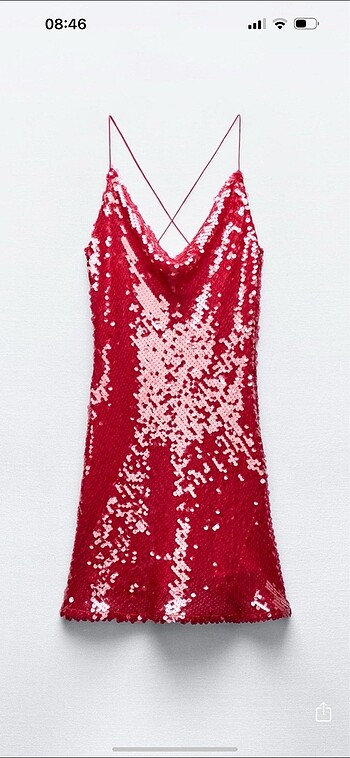 Zara pullu elbise