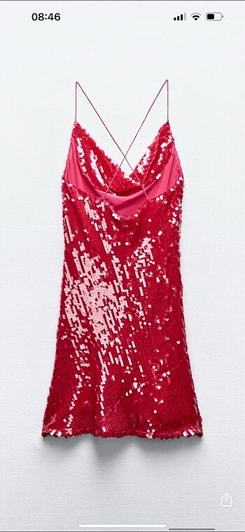 Zara Zara pullu elbise