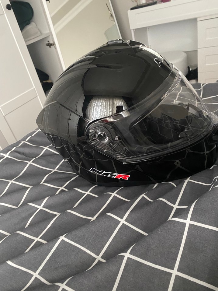 Siyah Camlı NCR kask parlak - Görsel 2