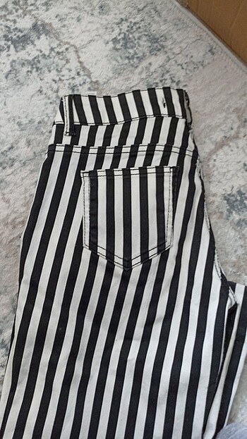 İspanyol paça kumaş pantolon  - Görsel 5