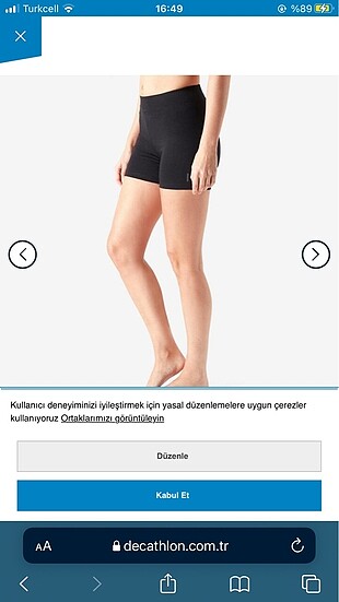 voleybol şort